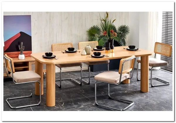 Стол обеденный Halmar ELEFANTE PROSTOKAT (дуб натуральный) заказать по цене 132 102 руб. в Волгограде