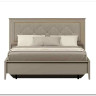 Кровать с мягким элементом Classic LOZ160x200 глиняный серый BRW заказать по цене 43 300 руб. в Волгограде