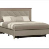 Кровать с мягким элементом Classic LOZ160x200 глиняный серый BRW заказать по цене 43 300 руб. в Волгограде
