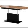 Стол-трансформер Halmar BUSETTI дуб вотан/черный мат заказать по цене 58 339 руб. в Волгограде