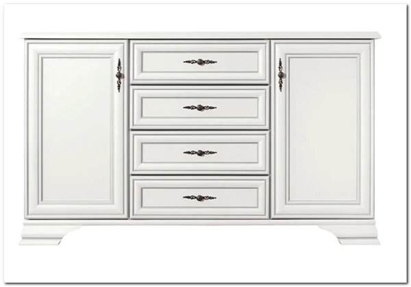 Тумба Кентаки KOM2D4S белый БРВ заказать по цене 31 120 руб. в Волгограде