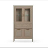 Шкаф-витрина Classic глиняный серый REG2W2D1S/170 BRW заказать по цене 38 730 руб. в Волгограде