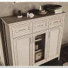 Шкаф-витрина Classic глиняный серый REG2W2D1S/170 BRW заказать по цене 38 730 руб. в Волгограде