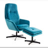 Комплект Signal FORD VELVET BLUVEL 85 кресло+подставка для ног (бирюзовый) заказать по цене 48 686 руб. в Волгограде