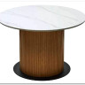 Стол MESA D120 цвет БЕЛЫЙ МРАМОР M326 / Каркас OAK, DISAUR заказать по цене 68 300 руб. в Волгограде
