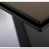 Стол обеденный Signal DIUNA Ceramic 160 раскланой (Ossido Bruno коричневый/черный мат) заказать по цене 156 634 руб. в Волгограде